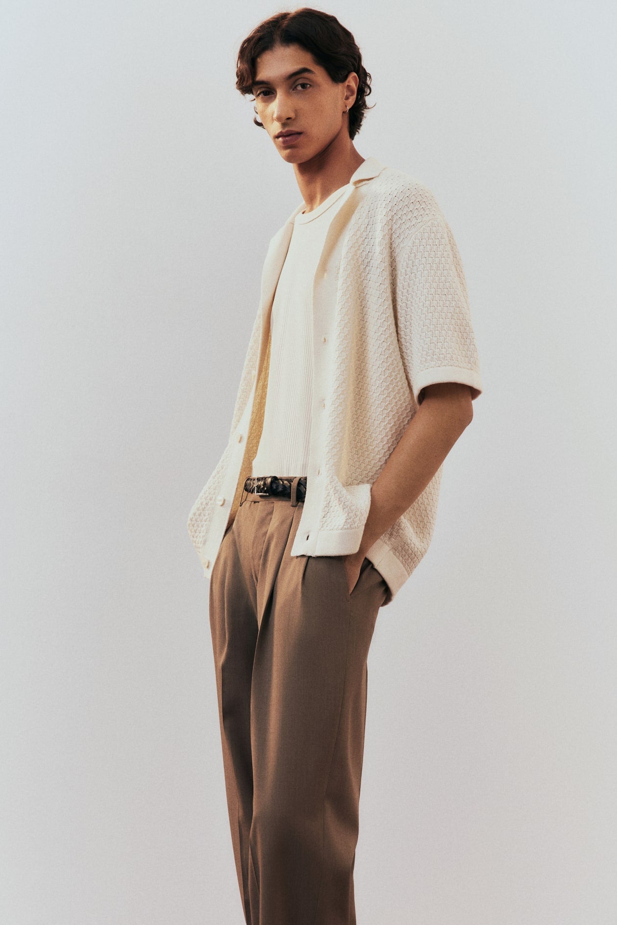 LOOSE FIT TAILORED TROUSERS