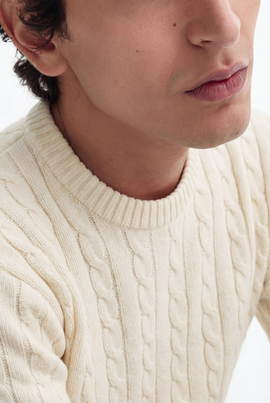 CABEL KNIT SWEATER