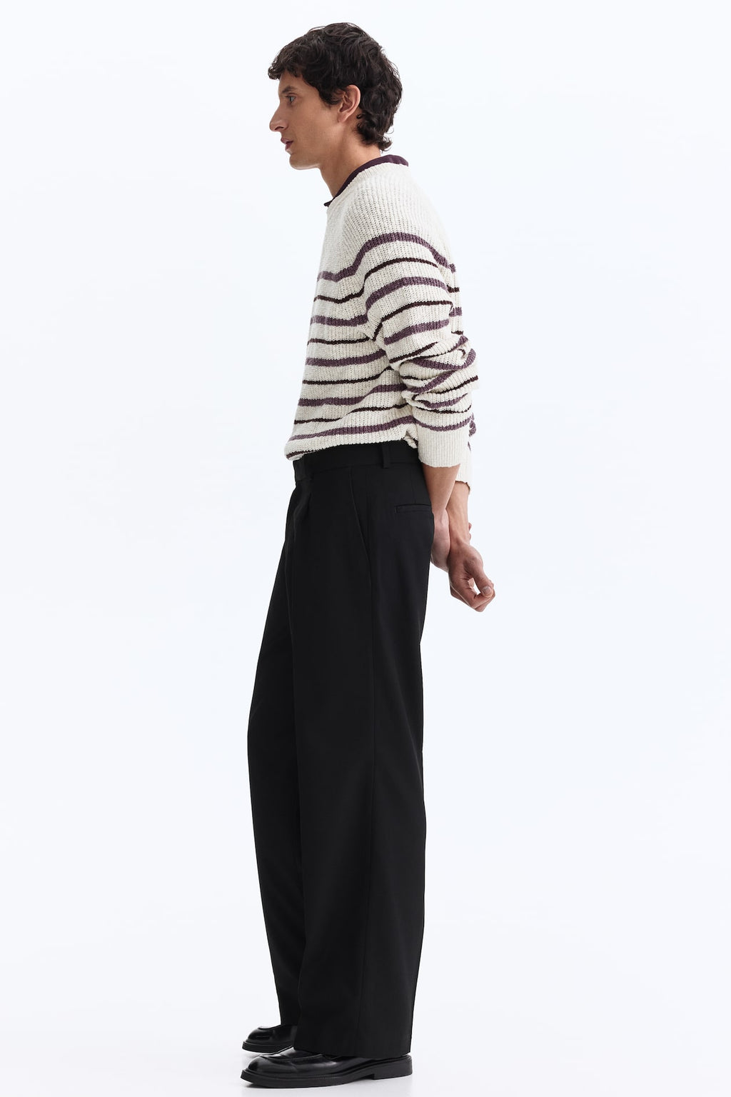 LOOSE FIT TAILORED TROUSERS