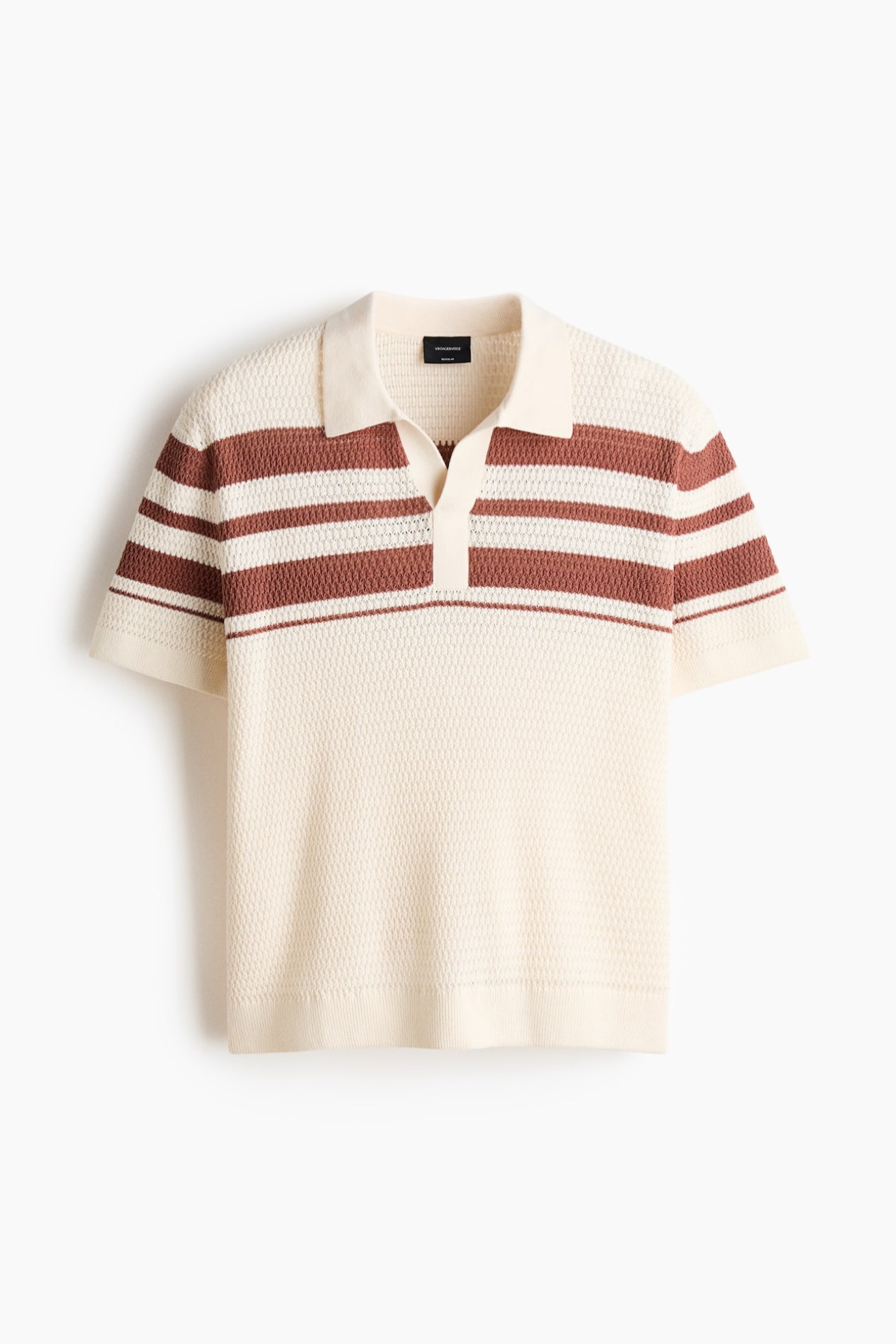 POINTELLE-KNIT POLO ( limited edition)