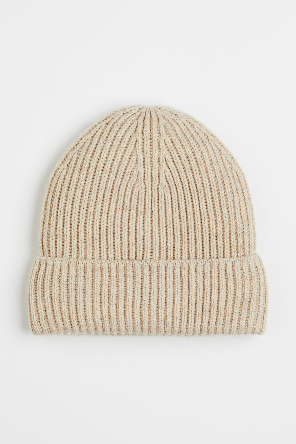 RIB KNIT BEANIE