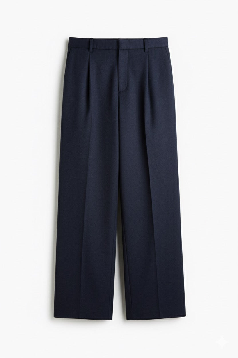 LOOSE FIT TAILORED TROUSERS