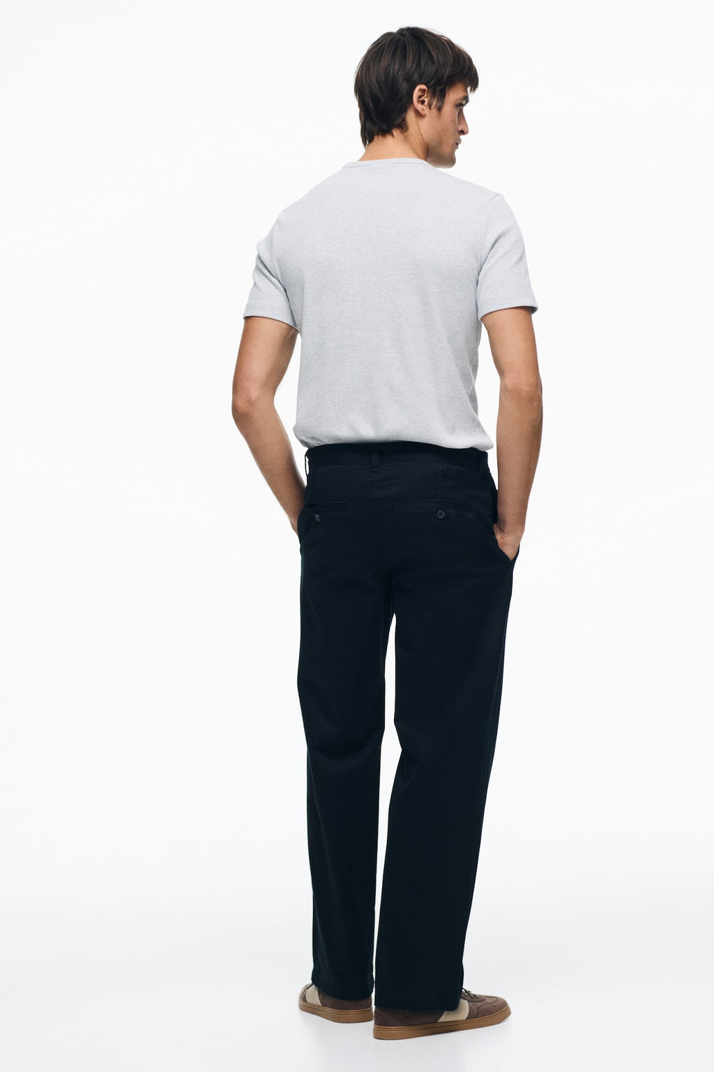 SLIM-FIT RIBBED T-SHIRT