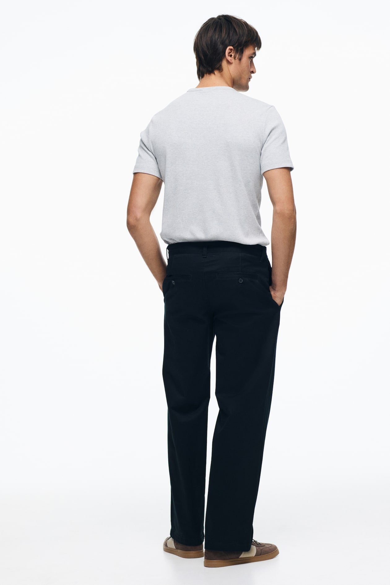 SLIM-FIT RIBBED T-SHIRT