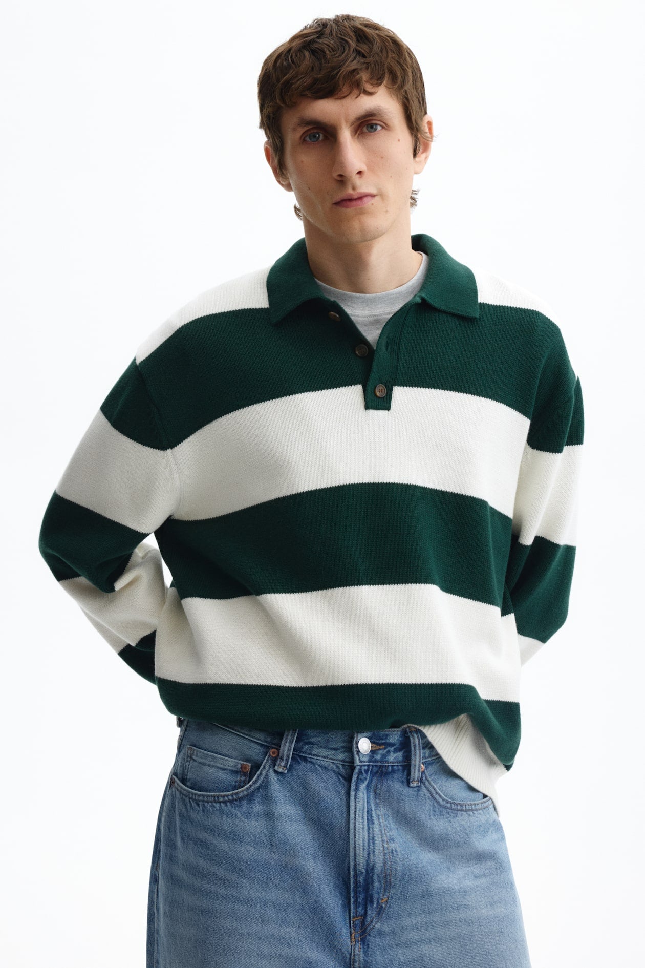 KNIT POLO SHIRT