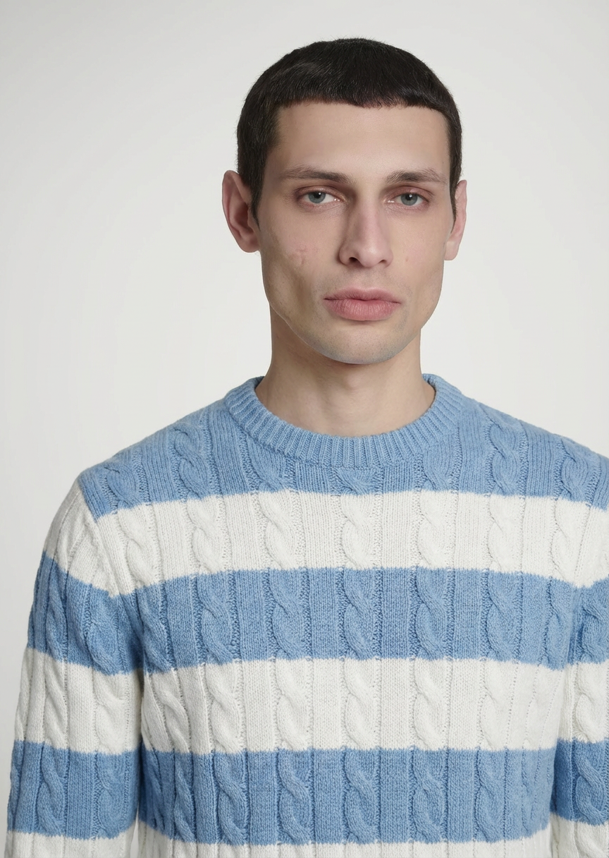 CABEL KNIT SWEATER