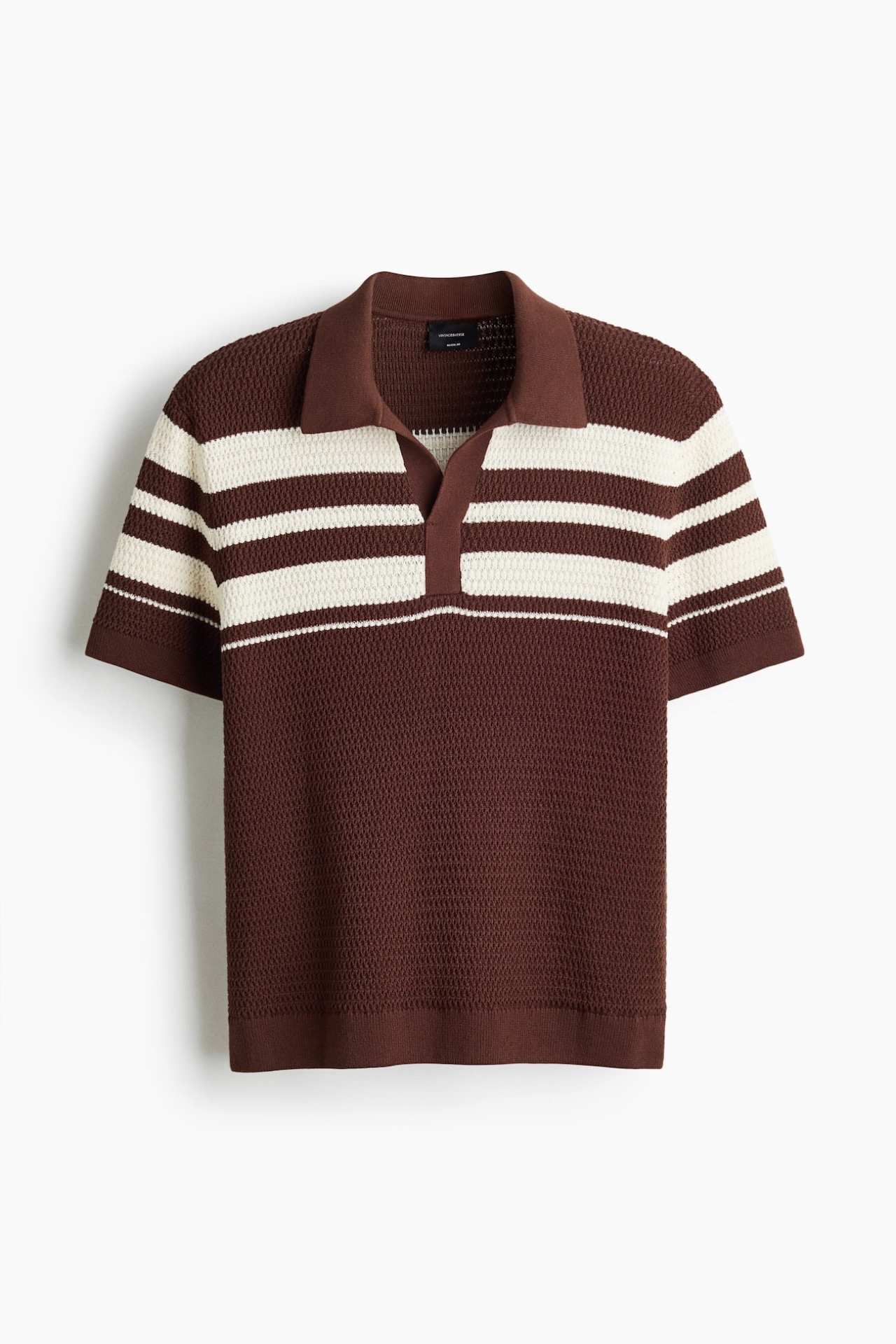 POINTELLE-KNIT POLO ( limited edition)