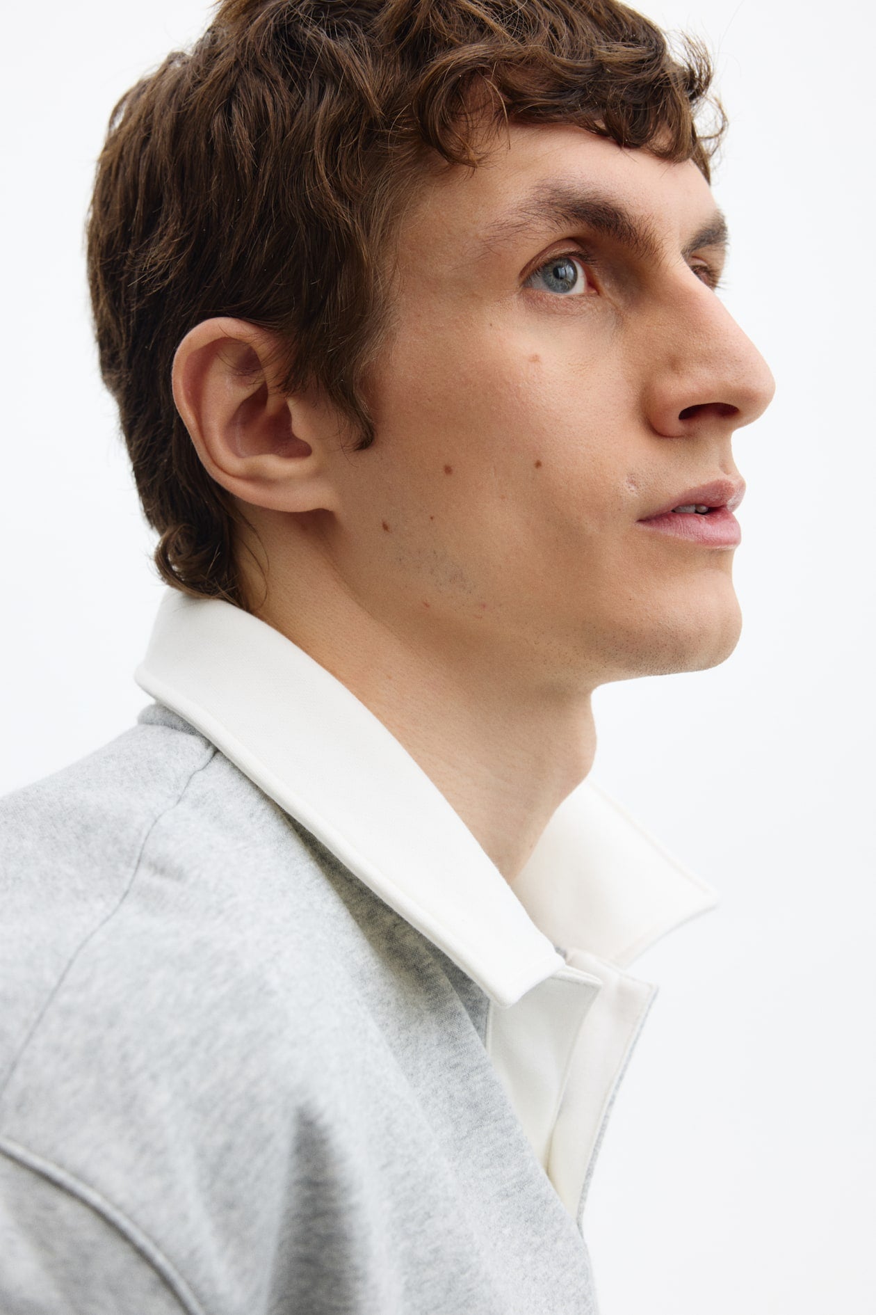 LOOSE FIT RUGBY SWEATSHIRT