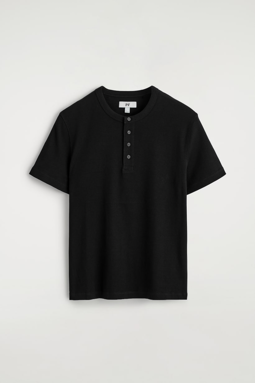 T-SHIRT HENLEY COUPE SLIM