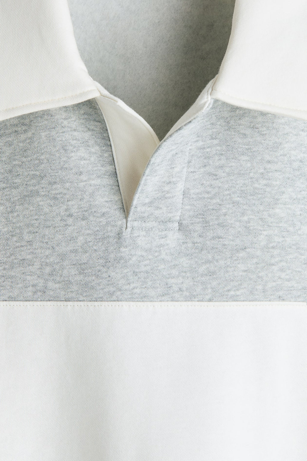 LOOSE FIT RUGBY SWEATSHIRT