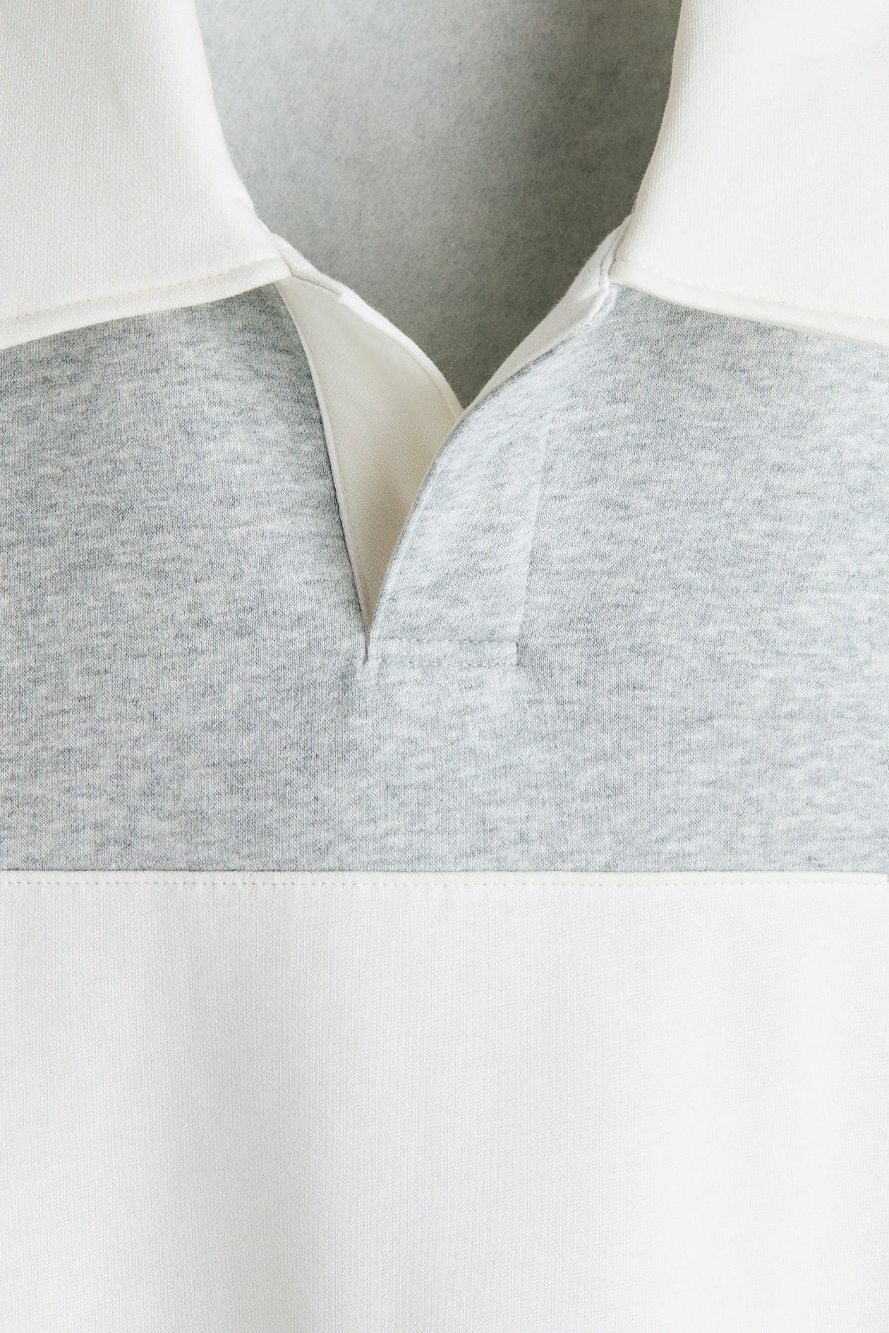 LOOSE FIT RUGBY SWEATSHIRT