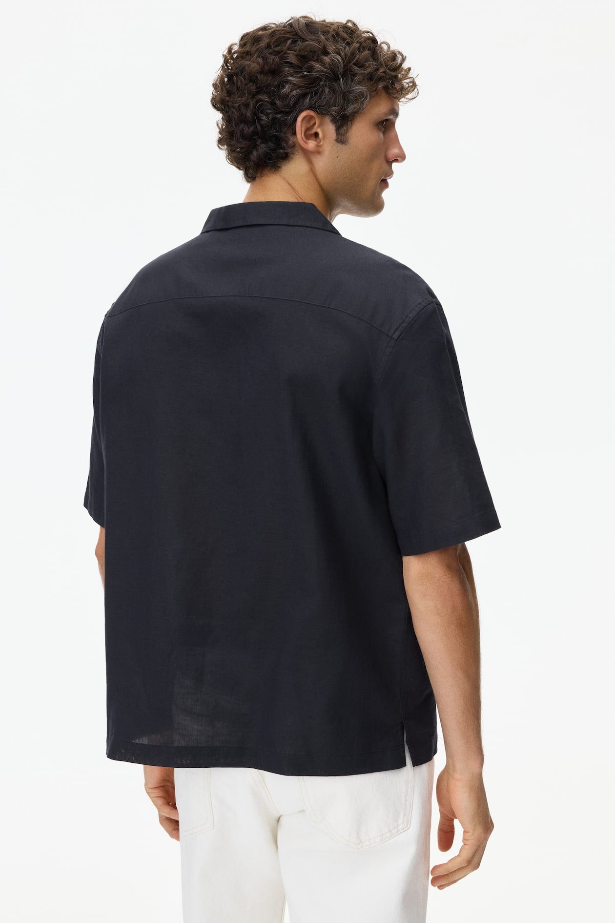 LINEN-BLEND SHIRT