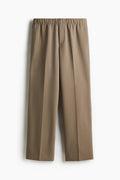TROUSERS DARK BEIGE