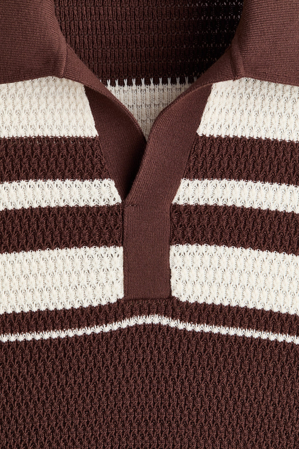 POINTELLE-KNIT POLO ( limited edition)