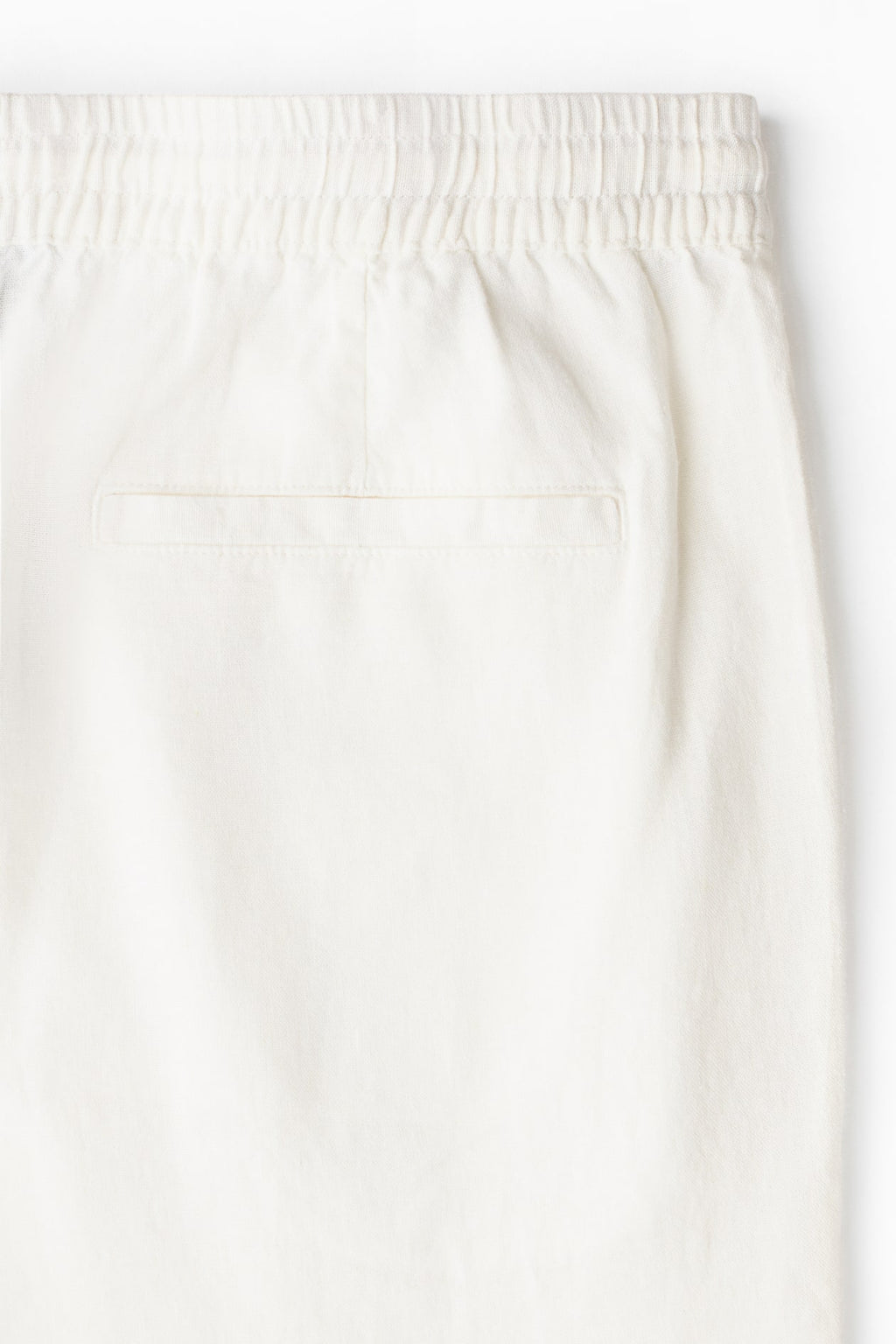 LINEN PANTS WHITE