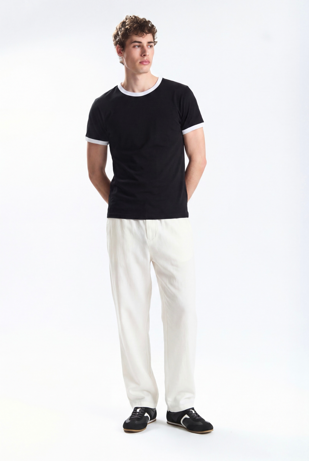 RINGER FITTED T-SHIRT
