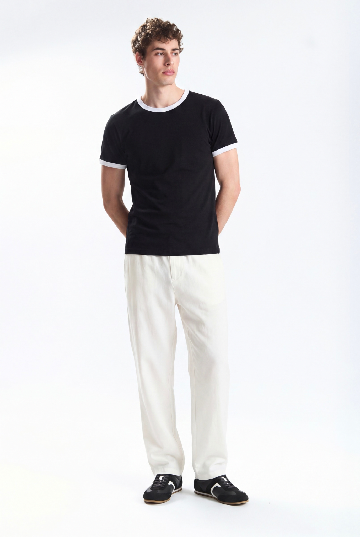 RINGER FITTED T-SHIRT
