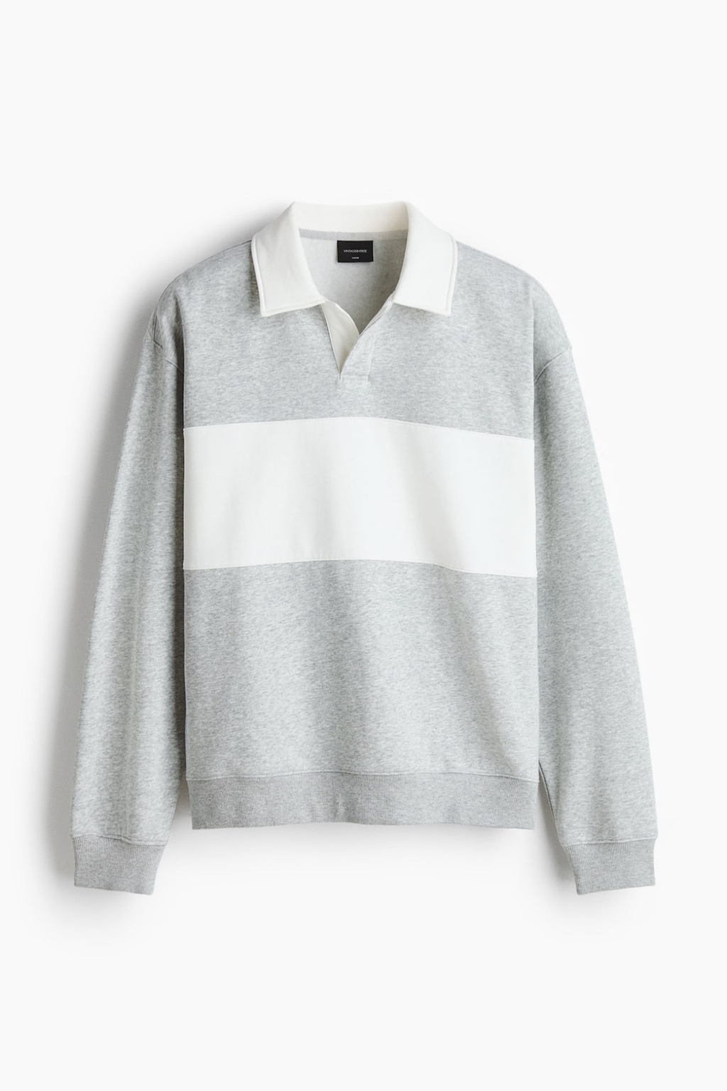 LOOSE FIT RUGBY SWEATSHIRT