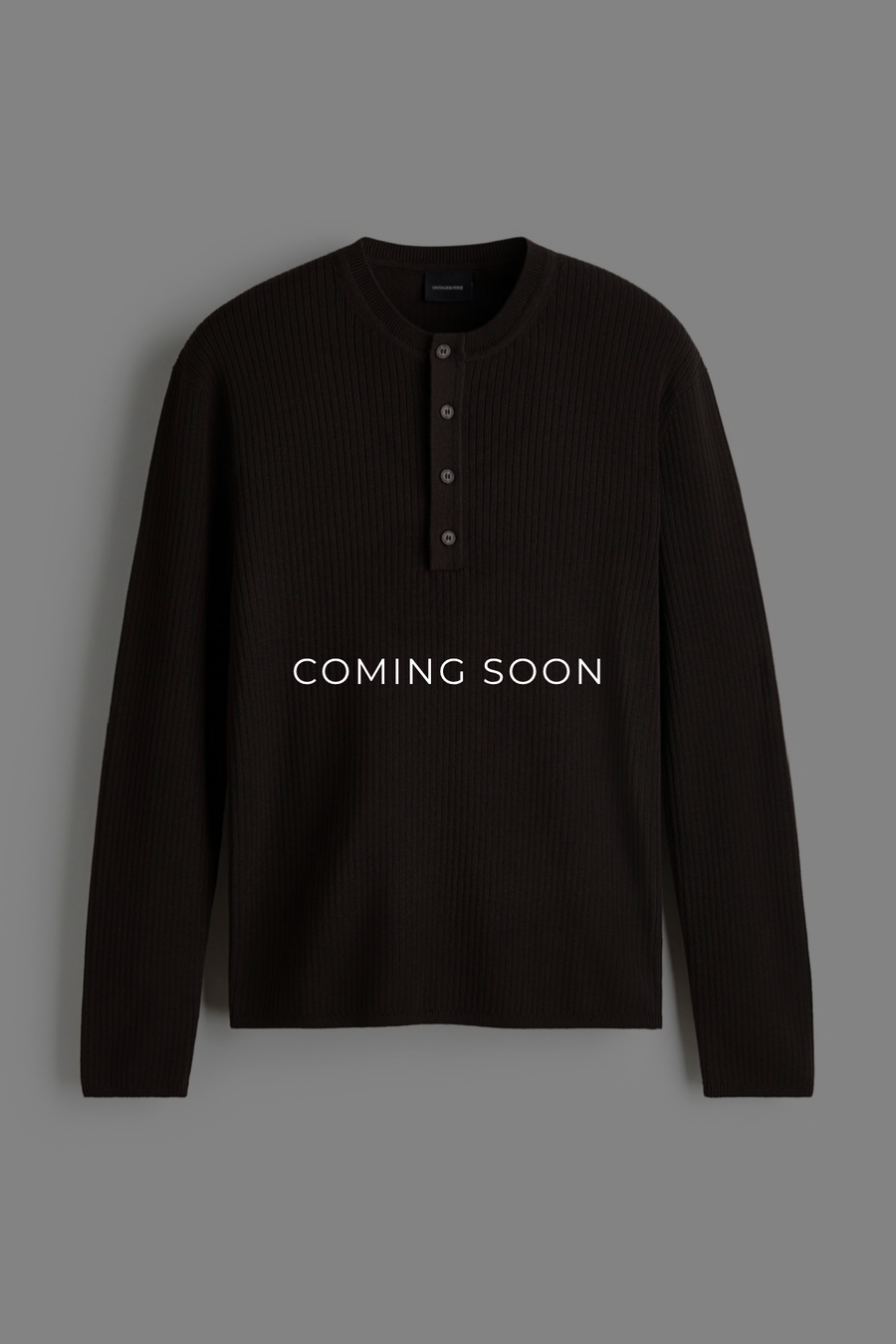 KNIT HENLEY