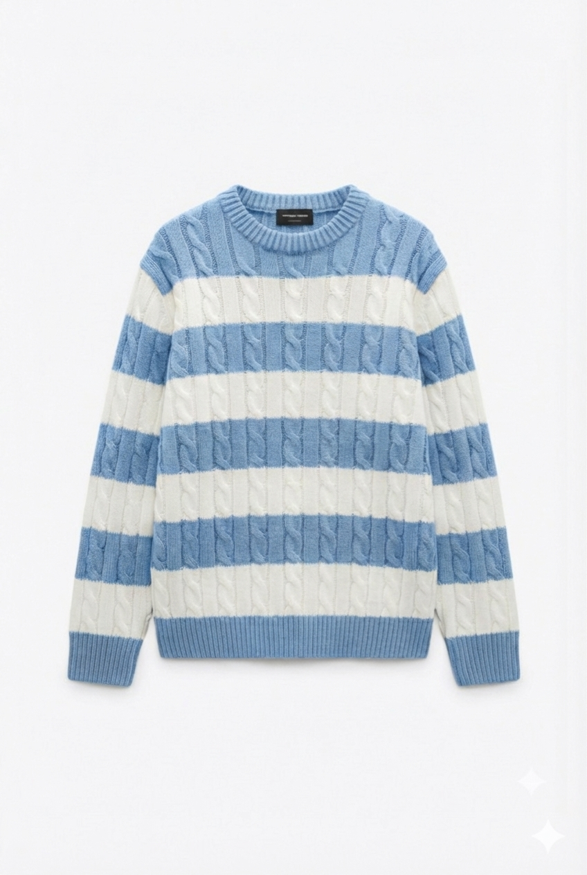 CABEL KNIT SWEATER