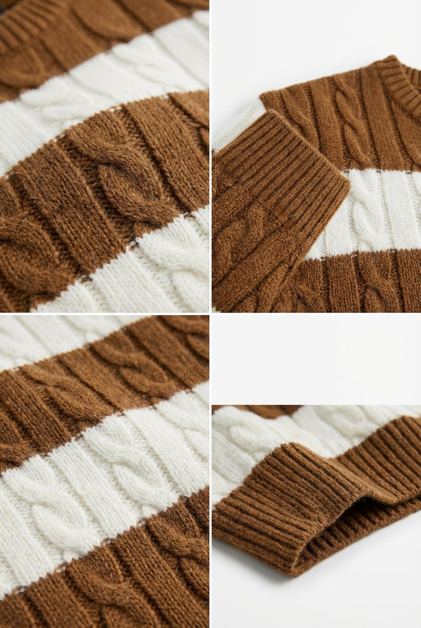 CABEL KNIT SWEATER