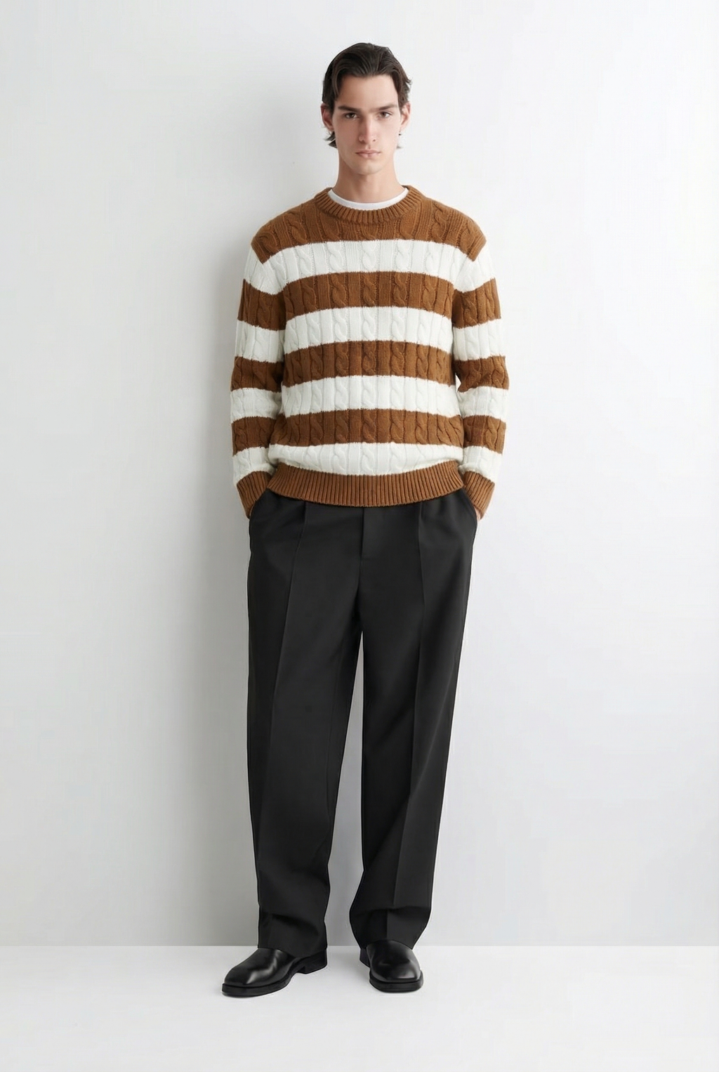 CABEL KNIT SWEATER