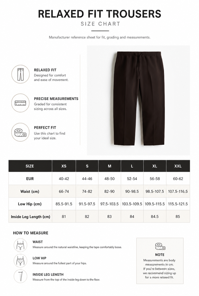 REALXED FIT PANTS