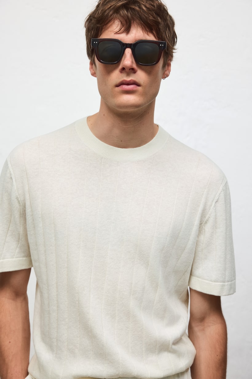 KNITTED T-SHIRT