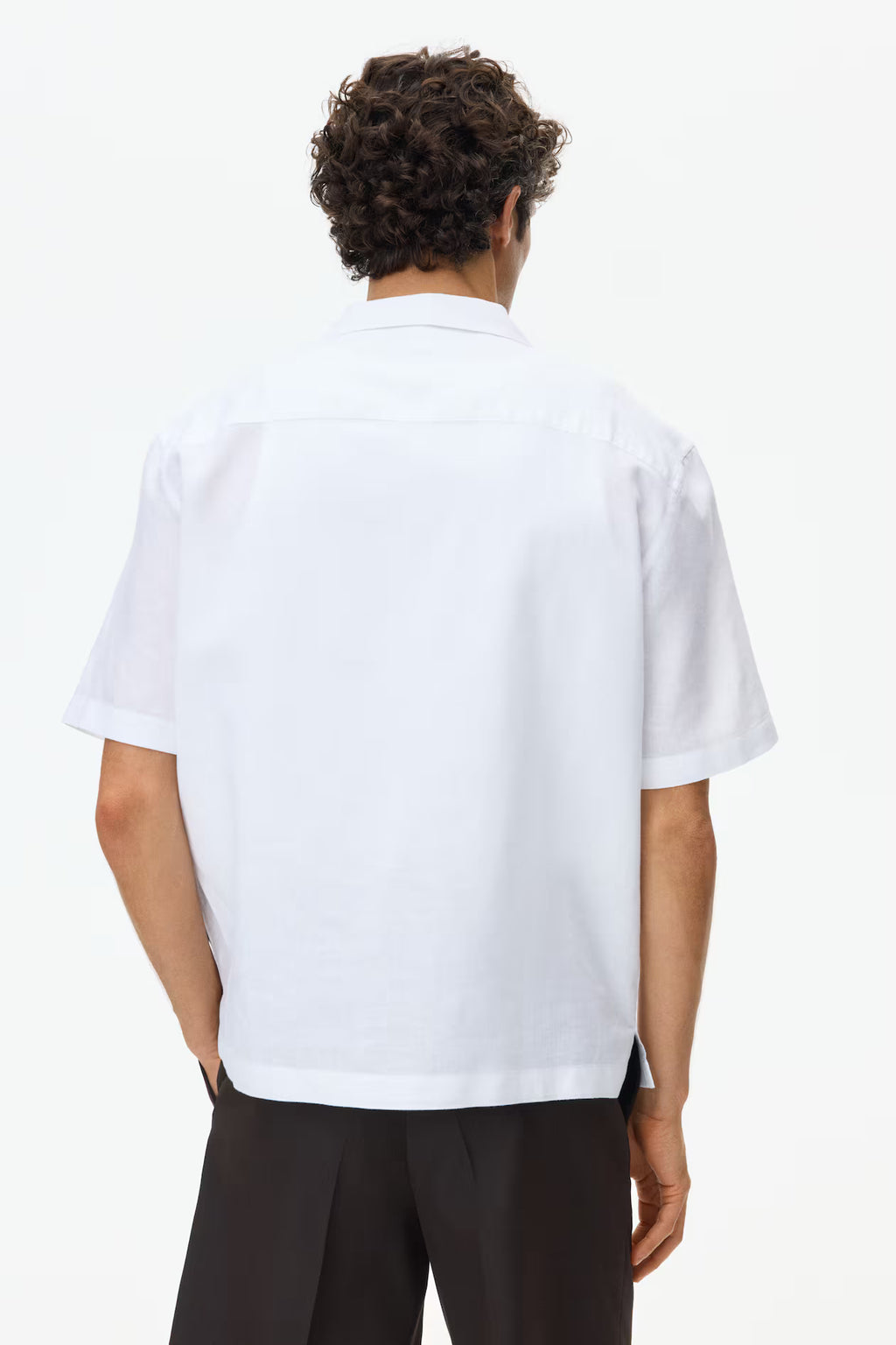 LINEN-BLEND SHIRT