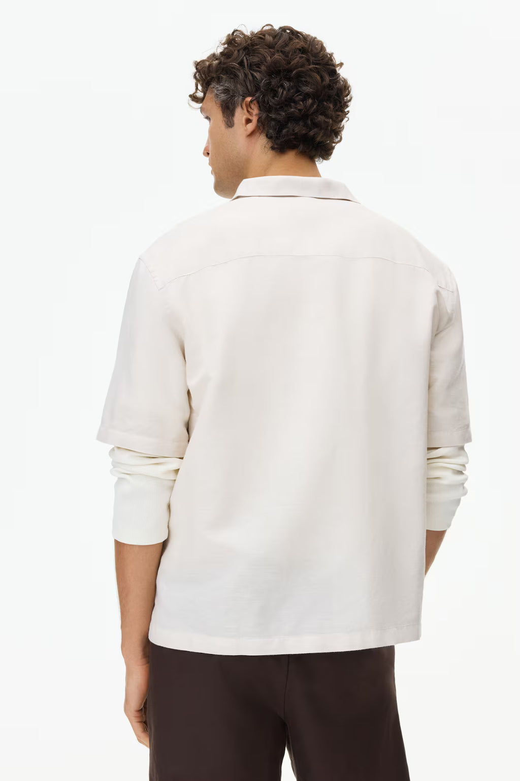 LINEN-BLEND SHIRT