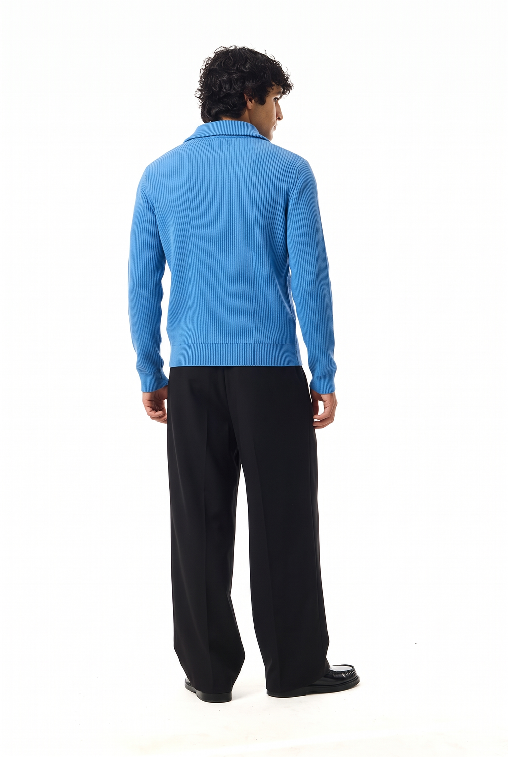 HALF ZIP SWEATER