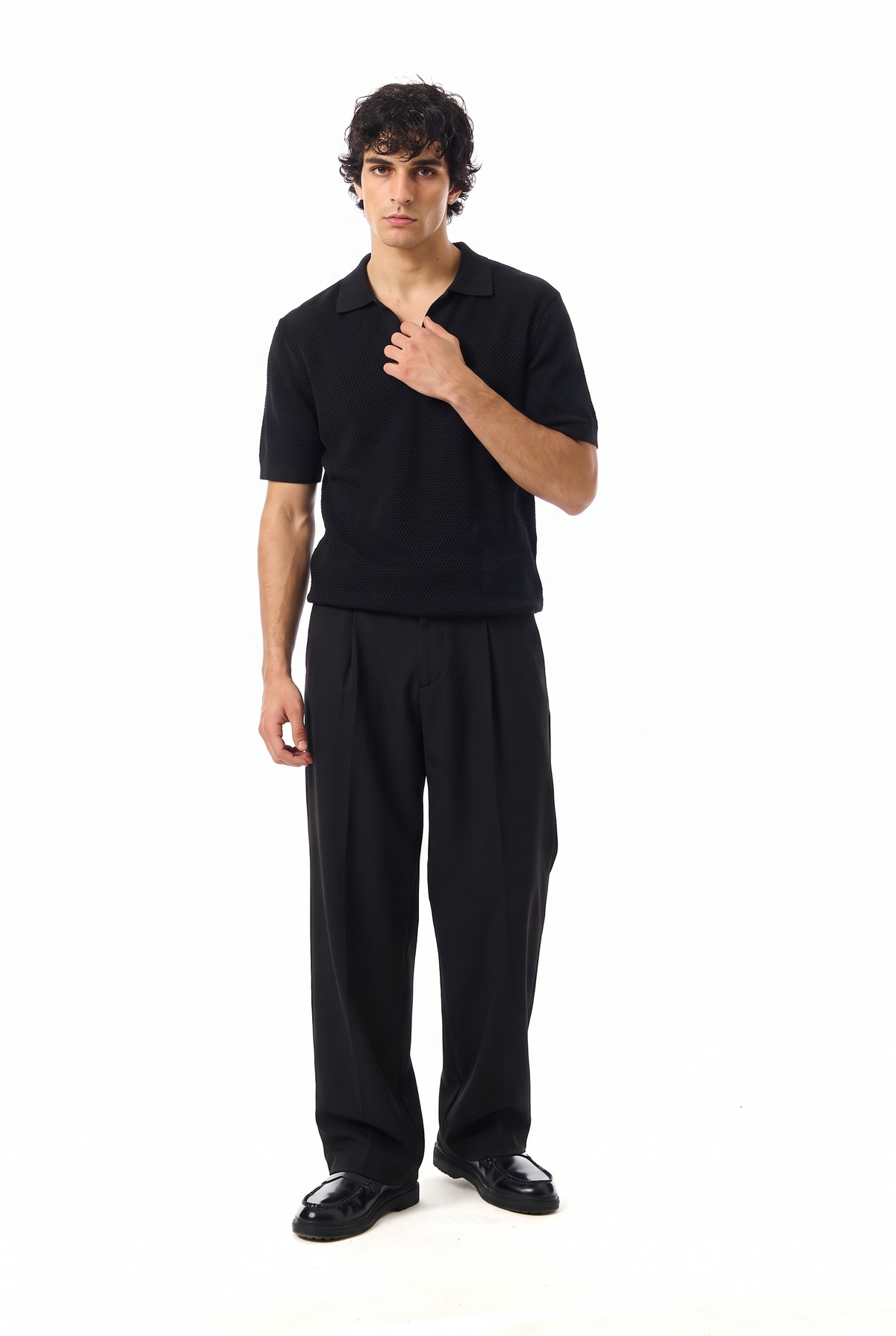 KNIT POLO