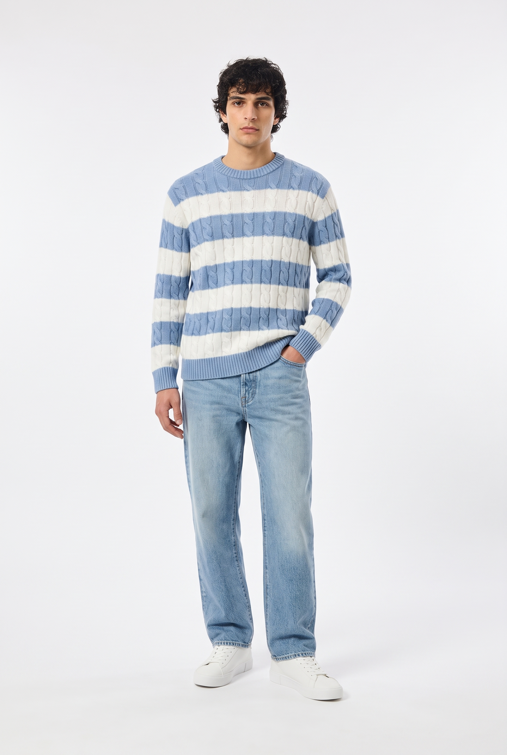 CABEL KNIT SWEATER