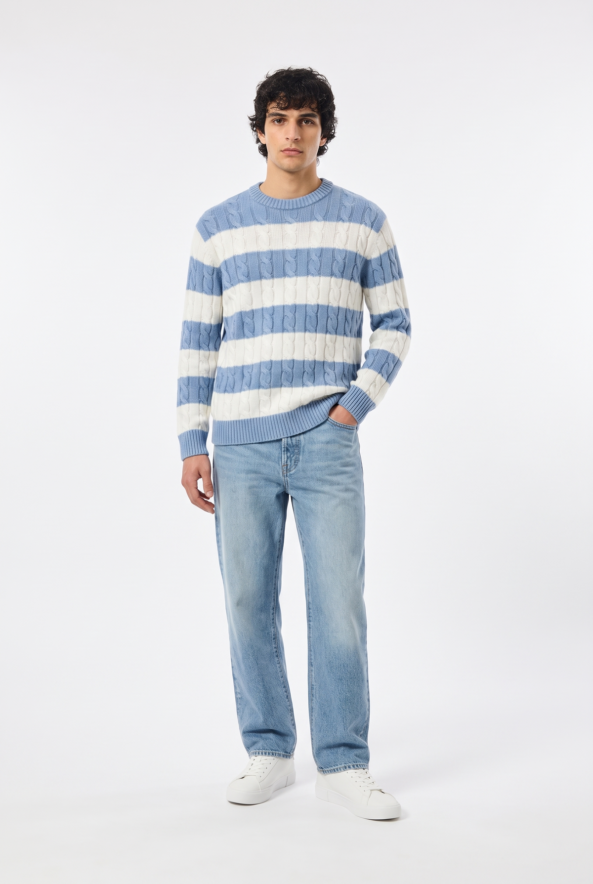 CABEL KNIT SWEATER