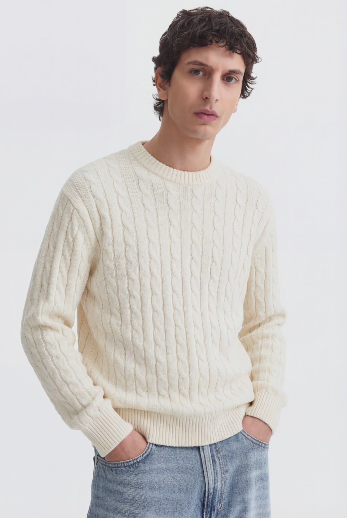 CABEL KNIT SWEATER