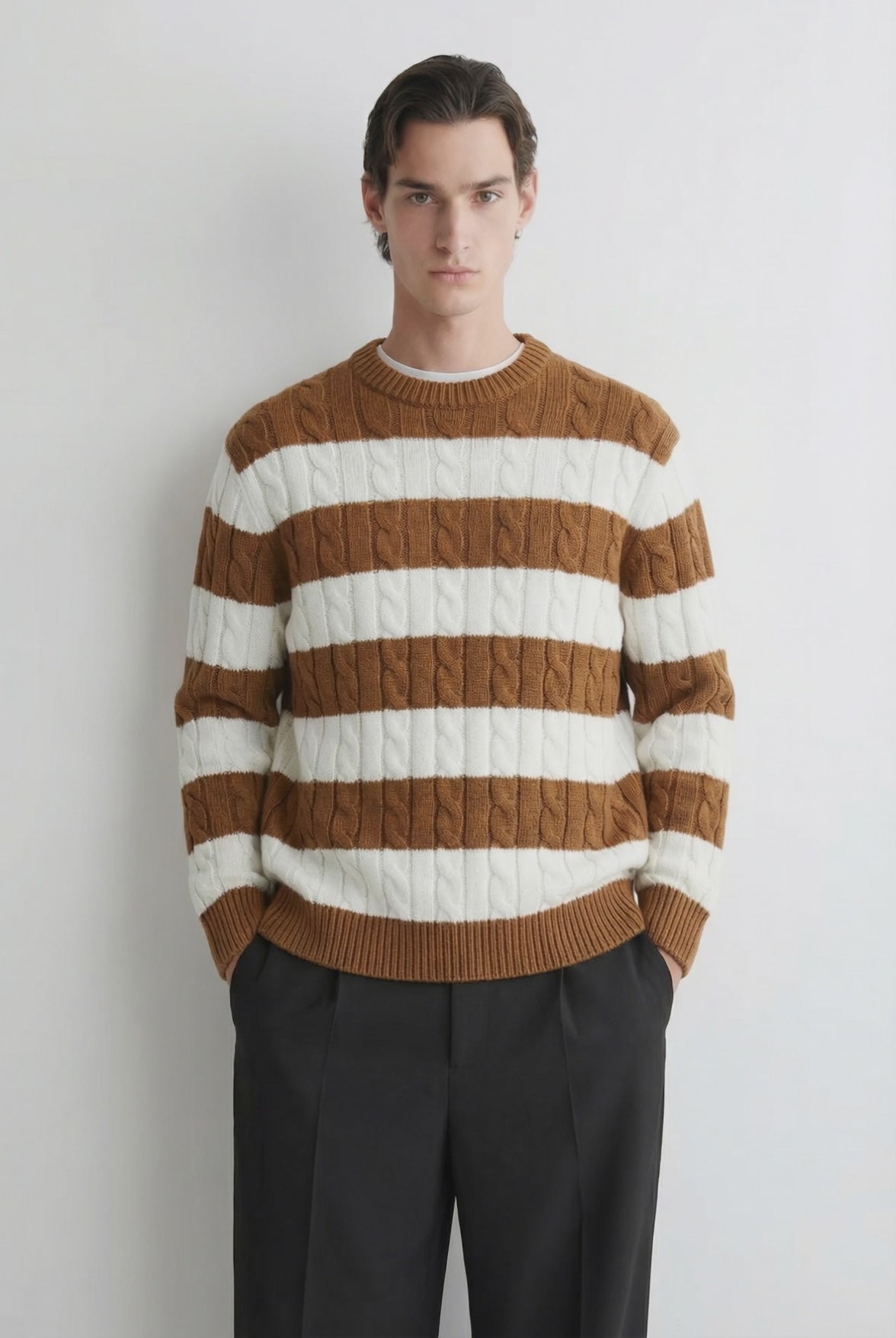 CABEL KNIT SWEATER