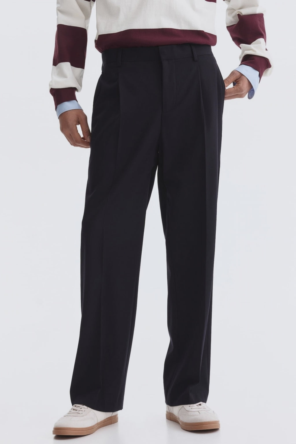 LOOSE FIT TAILORED TROUSERS
