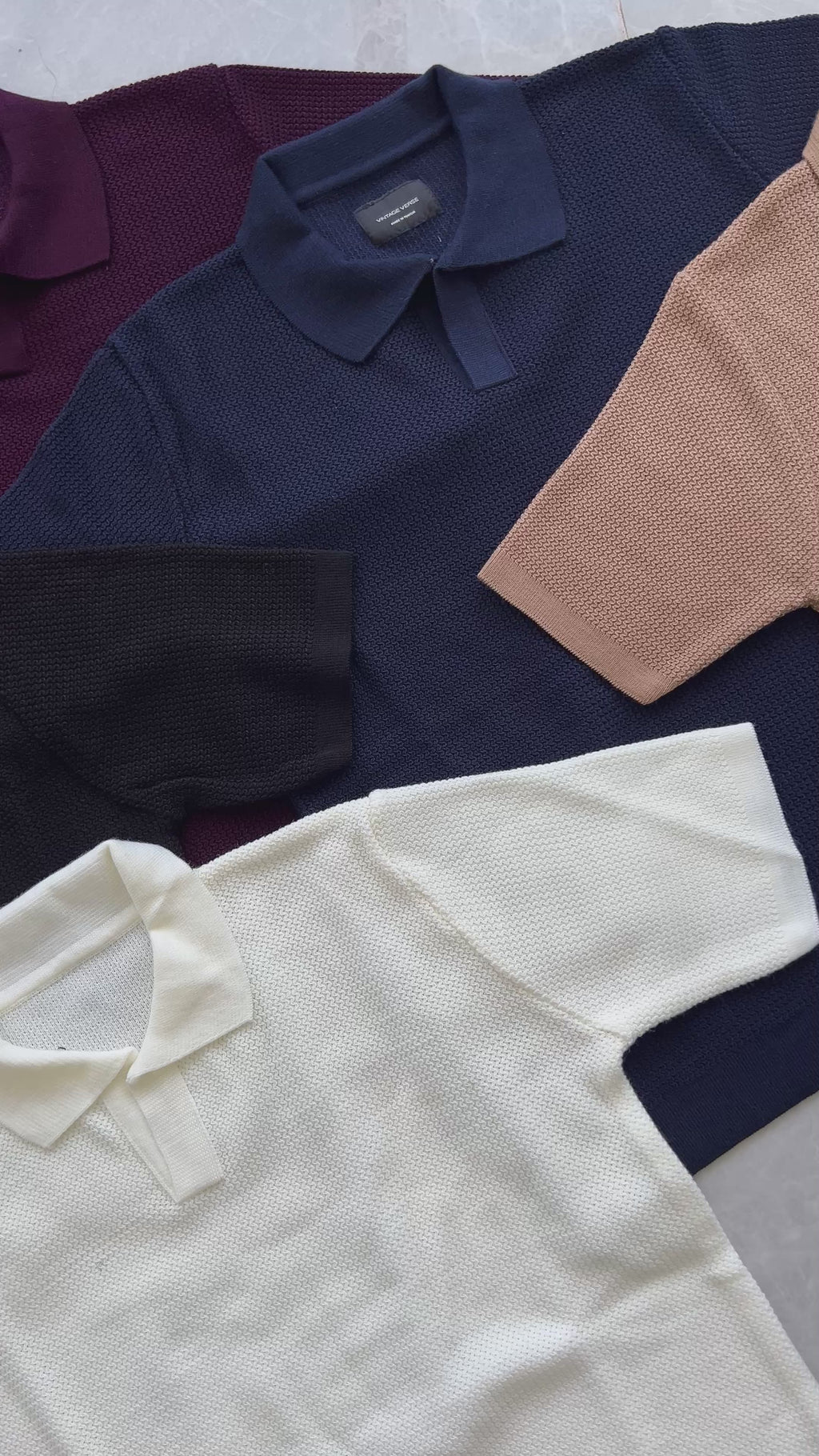 YACHT KNIT POLO